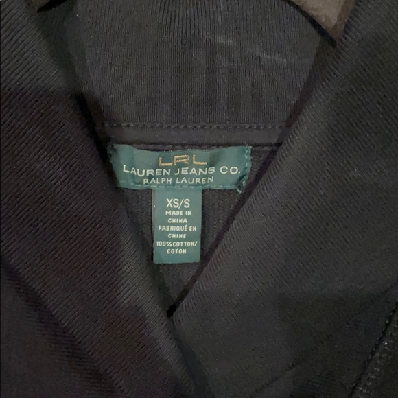 Lauren Ralph Lauren Jean Co. xs Black Poncho - Picture 2 of 5